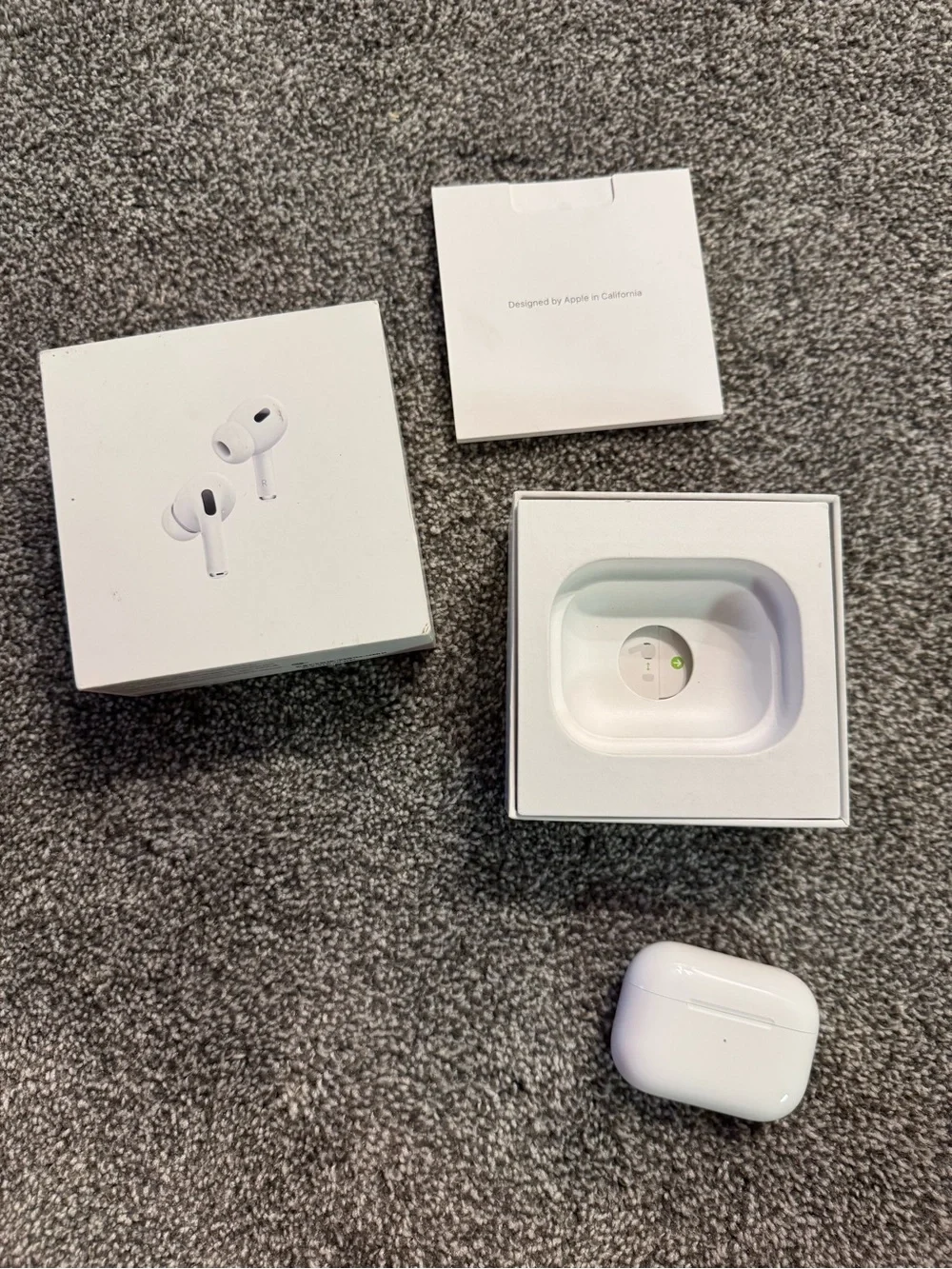 NEW Apple AirPods Pro 2nd Generation Earbuds with Charging Case in White